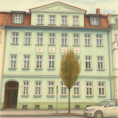 Geschmackvolle 2 Zimmer-Wohnung in Borna Stadt
