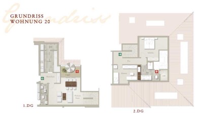 Provisionsfreie Maisonnete DG-3-Zimmer-Wohnung in Pirna