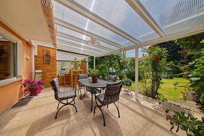 Gepflegtes Reihenmittelhaus mit großem Garten in Geretsried