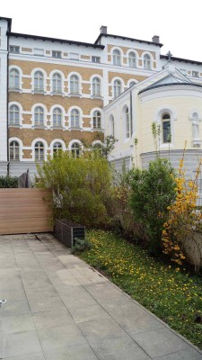 Top-Gartenterrassenwohnung im Zentrum - Ruhelage, provisionsfrei