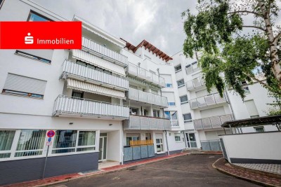 Frankfurt-Niederrad: Lichtdurchflutete 2-Zimmer-Wohnung mit Balkon und Tiefgaragenstellplatz