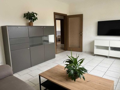 Vollmöblierte 2-Zimmer-Wohnung mit Balkon in Saarbrücken