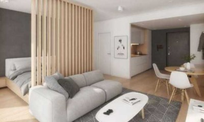 Wunderschönes 1 Zi- Appartement mit einer EBK in einem sanierten Haus mit Blick aufs Wasser