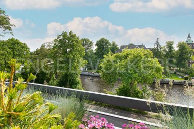 Private Endetage mit Wasserblick am Leinpfad!