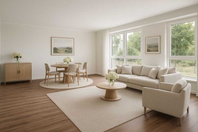 +++ CHARMANTE FRISCH SANIERTE 3-ZIMMERWOHNUNG MIT TERRASSE UND GARTEN IN RUHIGER LAGE +++