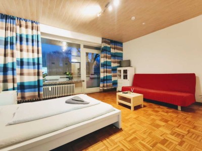 Zentral gelegenes 1,5-Zimmer Apartment möbliert mit Balkon in Hagen-Mittelstadt