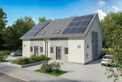 *NEUBAU - Aktionshaus - STREIF Doppelhaushälfte mit Satteldach- Flexibel planbar- inkl. PV Anlage*