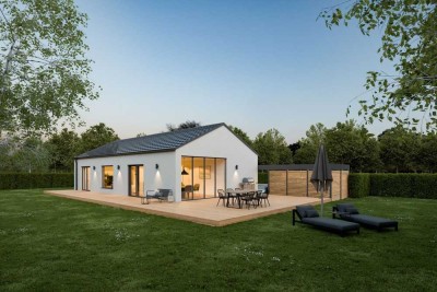 Bungalow- Wohnen auf einer Ebene in Bannewitz