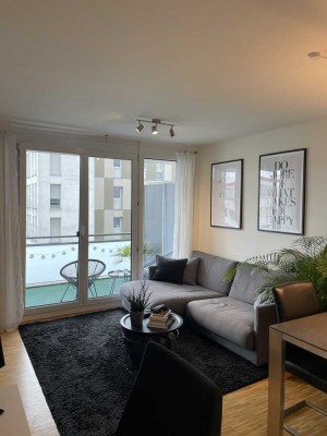 Moderne 2-Zimmer Wohnung mit Balkon im 4. OG in Böblingen auf dem Flugfeld + Tiefgarage