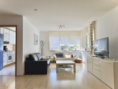 Gepflegte 2-Zimmer-Wohnung mit Loggia, Tiefgarage + Keller in ruhiger Lage in Wiesloch zu vermieten