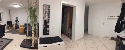 Moderne Wohnung mit Fußbodenheizung