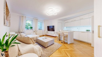 VOLLMÖBLIERTE 4-ZIMMER-DESIGNERWOHNUNG MIT BALKON | VIDEO-PRÄSENTATION