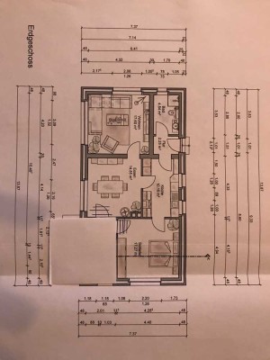 3 ZKB Erdgeschosswohnung mit Garten