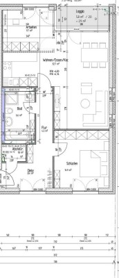 Helle 2,5-Zimmer Wohnung mit Balkon im 2. OG in Neu-Ulm