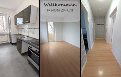 Interesse? Drei Zimmer-Wohnung mit Balkon und EBK
