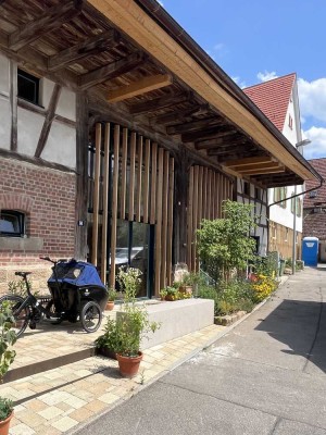 4-Zimmer-Maisonette-Wohnung | Baudenkmal-Scheune | WG-geeignet