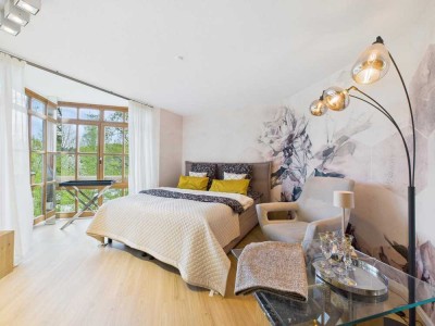 KENSINGTON - RESERVIERT - Stilvoll möblierte 1-Zimmer-Wohnung mit Balkon in Golfplatznähe!