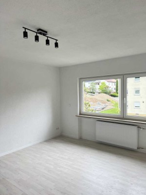 Frisch sanierte 2-Zimmer-Wohnung mit Balkon, neuer Küche & Stellplatz