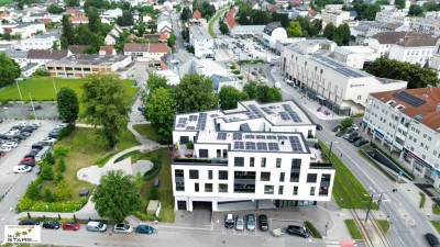 Neue, hochmoderne Loggia-Wohnung mit dem "Schloss Traun" vor der Haustüre