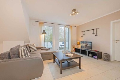 Stilvolle 3-Zimmer (Ferien)Wohnung mit Einbauküche, Kamin und Belueftungsanlage in Zinnowitz