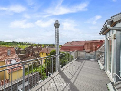 Sonne, Aussicht, City-Flair – Wohnen mit großer Dachterrasse