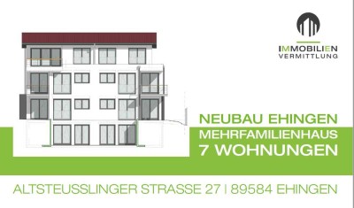 Provisionsfrei - Neubau Eigentumswohnung in Ehingen