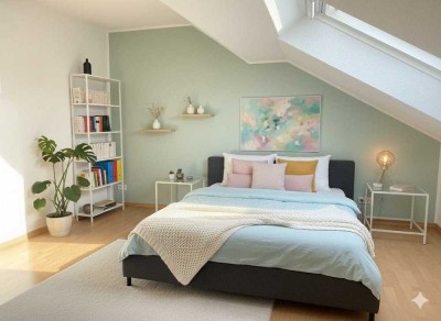 Leerstehende 4 Zi.-Maisonette-Whg. in Lu.-Edigheim mit Balkon und TG-Stpl.