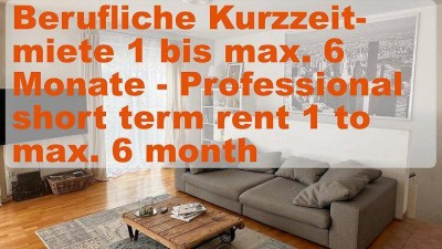 4 ZI-WOHNUNG IN SALZBURG - NONNTAL, MÖBLIERT