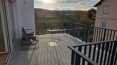 Erstbezug: Barrierefreie, altersgerecht 2,5-Zimmer-Wohnung mit Balkon in Lützelbach