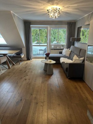 Provisionsfrei: Stilvolle 4-Zimmer-Maisonette-Wohnung mit Balkon & eigenem Gartenparadies