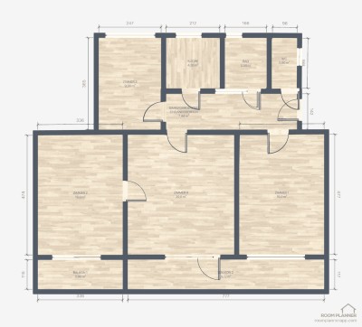 Schöne 4-Zimmer-Wohnung mit Balkon und EBK in Innsbruck