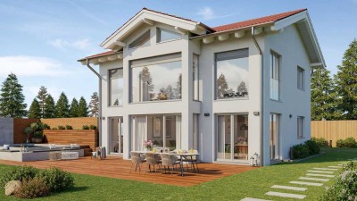 Architektur trifft Wohnkomfort: EFH „Lago“ auf eigenem Grundstück in Moosthenning