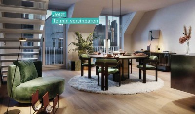 Nachhaltiges Refugium: Maisonette-Wohnung im Dachgeschoss