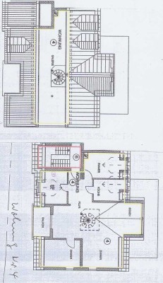 4-Raum-Maisonette-Wohnung mit Balkon in Pforzheim Würm