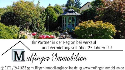 5 Zi. OG Wohnung mit Gartennutzung, Balkon und Garage