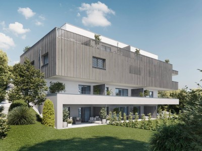 Exklusiver Neubau auf zwei Ebenen – Gartenwohnung der Extraklasse in Salzburg