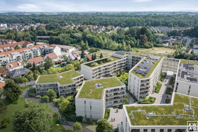 Perfekt für Singles oder Paare: 2-Zimmer-Erdgeschosswohnung mit Loggia in Freising