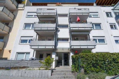 FREIBURG-RIESELFELD - 3-ZIMMER-WOHNUNG MIT 2 BALKONEN & 2 ABGESCHLOSSENEN STELLPLÄTZEN