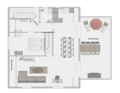 3,5 Zimmer-Wohnung mit großer Terrasse in bester Lage in Wesseling zu vermieten!