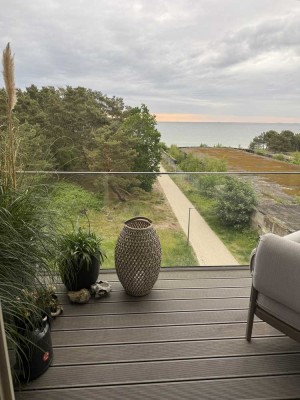 Luxuriöse 2-Zimmer-Terrassenwohnung mit kompl. Innenausstattung Binz /OT Prora