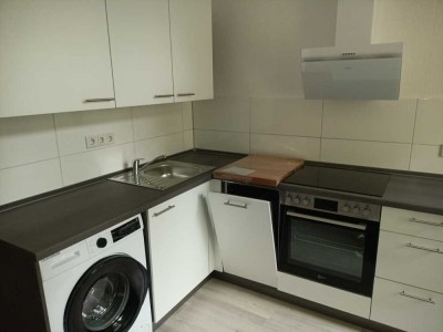 Vollständig renovierte 2- Raum-Wohnung mit neuer Einbauküche und Balkon in Herne Mitte
