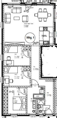 Freundliche und modernisierte 4-Zimmer-EG-Wohnung mit gehobener Innenausstattung mit EBK in seelze