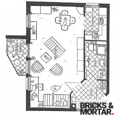 Tolle Apartment mit Einbauküche und Balkon in gepflegter Wohnanlage – sofort bezugsfrei