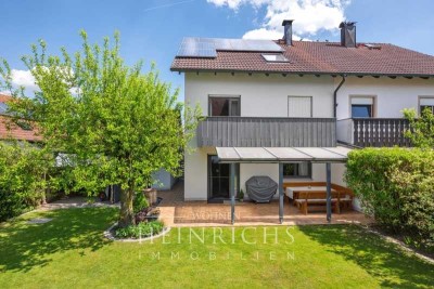 Viel Raum, wenig Verbrauch: Doppelhaushälfte mit Garten und Photovoltaik in ruhiger Lage