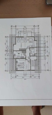 Attraktive und sanierte 3-Zimmer-Dachgeschosswohnung mit Balkon und EBK in Frammersbach