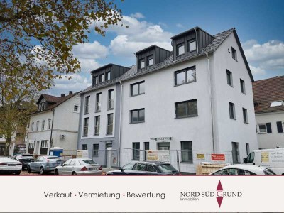 Erstbezug: 2-Zimmer-Wohnung mit Balkon 2. , barrierefrei, Aufzug, Einbauküche.