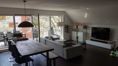 Moderne 3-Zimmer Maisonette-Wohnung mit Balkon in Magdeburg-Buckau