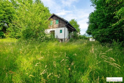 Sommerhäuschen "ERIKA" am Keutschacher See - 10 Gehminuten vom See entfernt - 1000 m² Baugrund