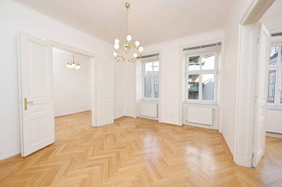 Stilvolle 4-Zimmer-Altbauwohnung im repräsentativen Eckhaus | Elisabethviertel