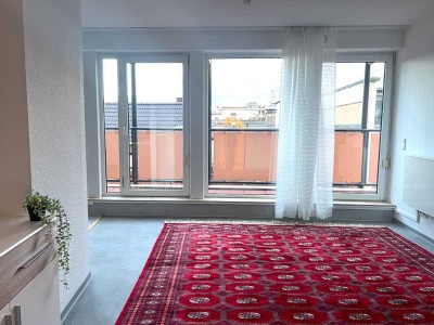 Exklusive 3-Zimmer-Penthouse-Wohnung mit gehobener Innenausstattung mit Balkon und EBK in Dortmund